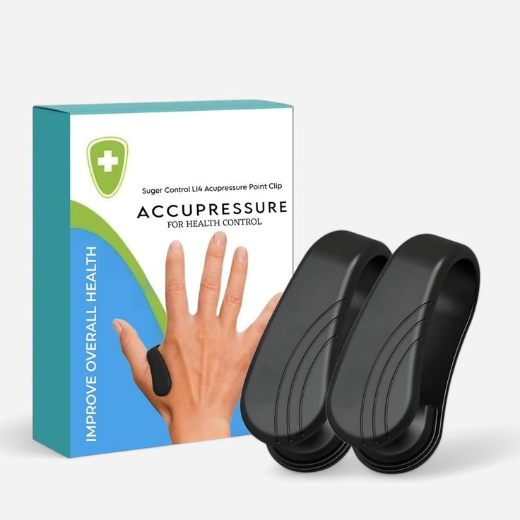 SUGAR CONTROL LI4 ACUPRESSURE POINT CLIP MAGNETIC