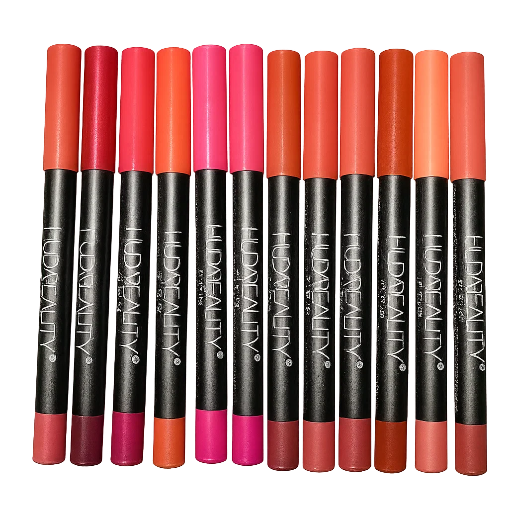 PRODESIRE⢠PACK OF 12 HUDA BEAUTY JUMBO LIP PENCIL