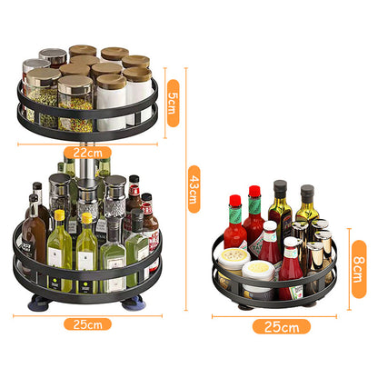 ROTATING IRON STORAGE RACK
