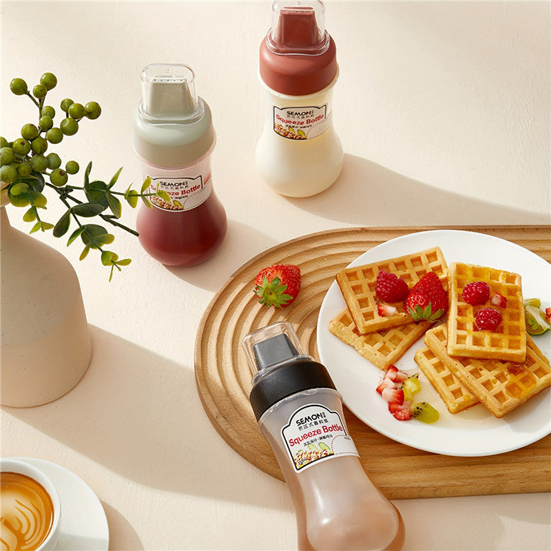 SQUEEZE SAUCE BOTTLE FOUR HOLE