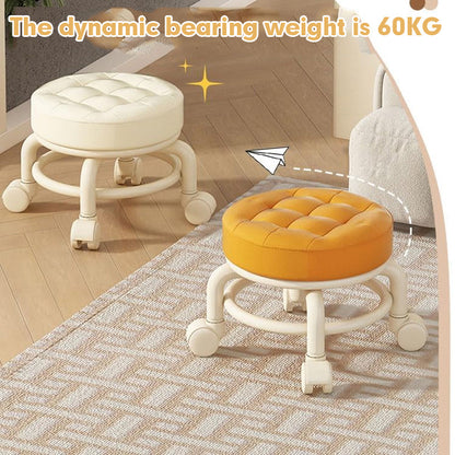 ROLLING STOOL WITH WHEELS