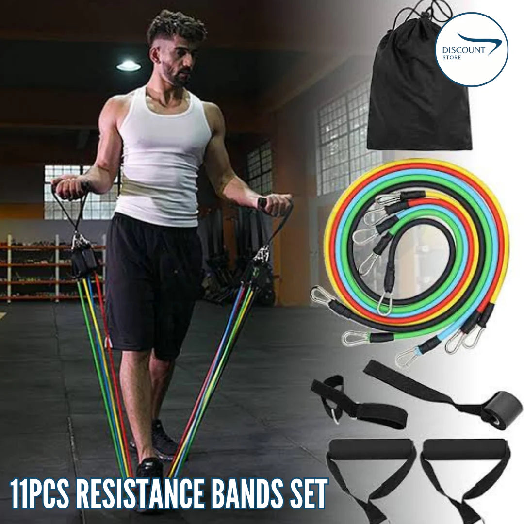 PRODESIRE™ 11PCS POWER RESISTANCE BANDS (IMPORTED)