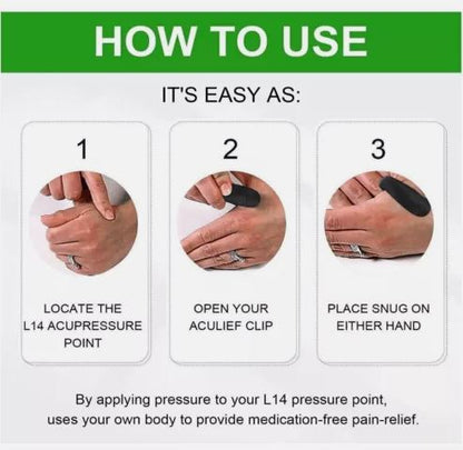SUGAR CONTROL LI4 ACUPRESSURE POINT CLIP MAGNETIC