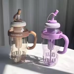 PRODESIRE™ PORTABLE CUTE MILKSHAKE & SMOOTHIE DRINKING BOTTLE