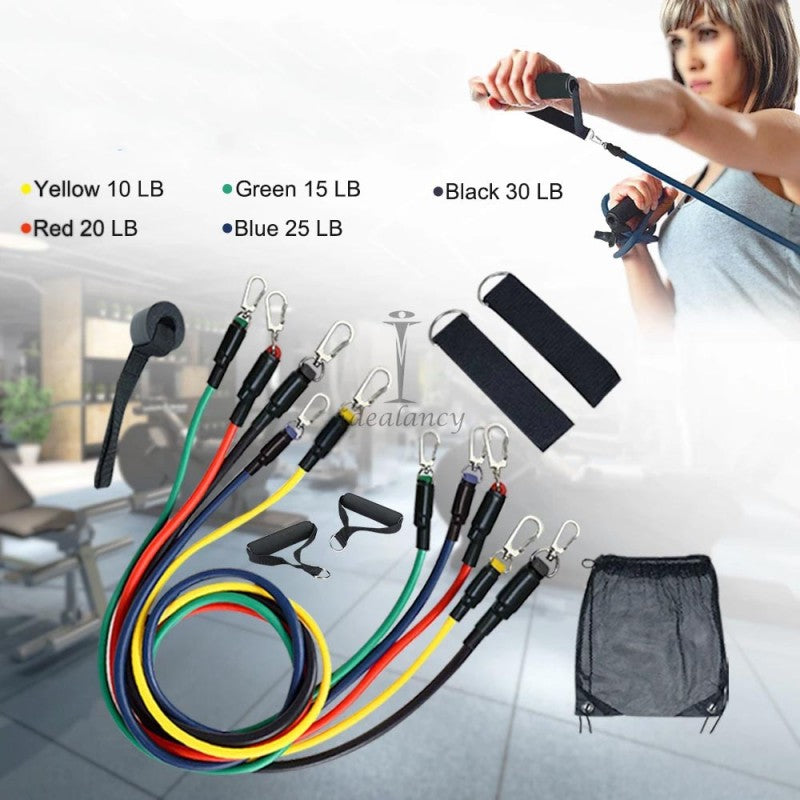PRODESIRE™ 11PCS POWER RESISTANCE BANDS (IMPORTED)