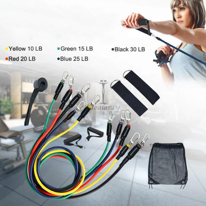 PRODESIRE™ 11PCS POWER RESISTANCE BANDS (IMPORTED)