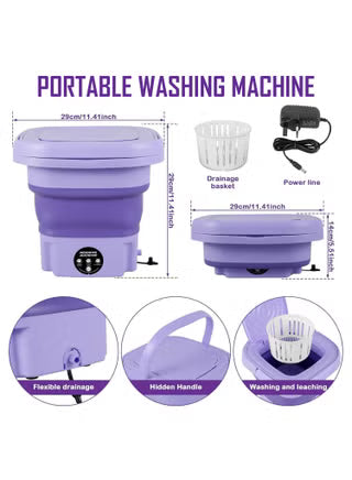 PRODESIRE™ 8L PORTABLE WASHING MACHINE
