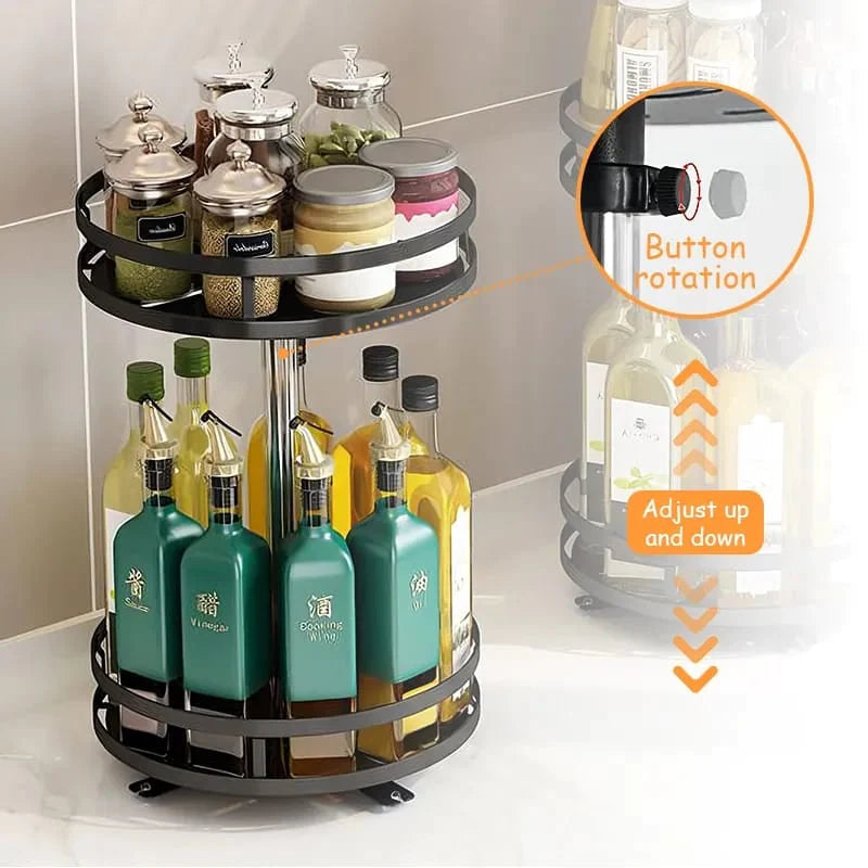 ROTATING IRON STORAGE RACK