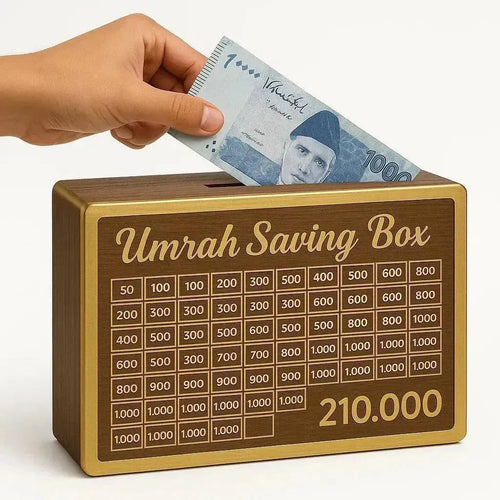 PRODESIRE™ UMRAH SAVING BOX - SAVE 210000 FOR UMRAH