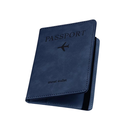 PRODESIRE™ SLIM LEATHER TRAVEL PASSPORT WALLET