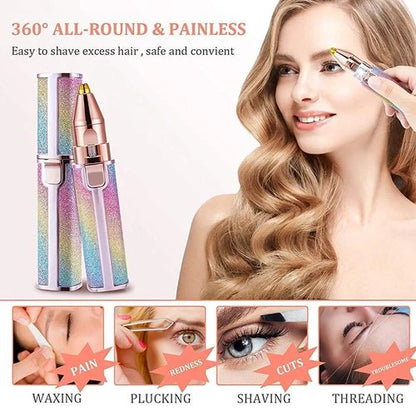 PRODESIRE™ BLAWLESS 2IN1 EYEBROW & FACIAL HAIR REMOVER (RECHARGEABLE)