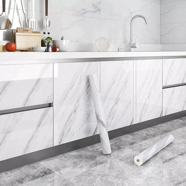 SELF-ADHESIVE MARBLE DESIGN DECOR STICKERS FOR HOME