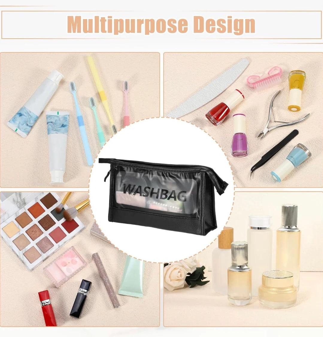 WATERPROOF TRAVEL COSMETICS POUCH WASHBAG ORGANIZER