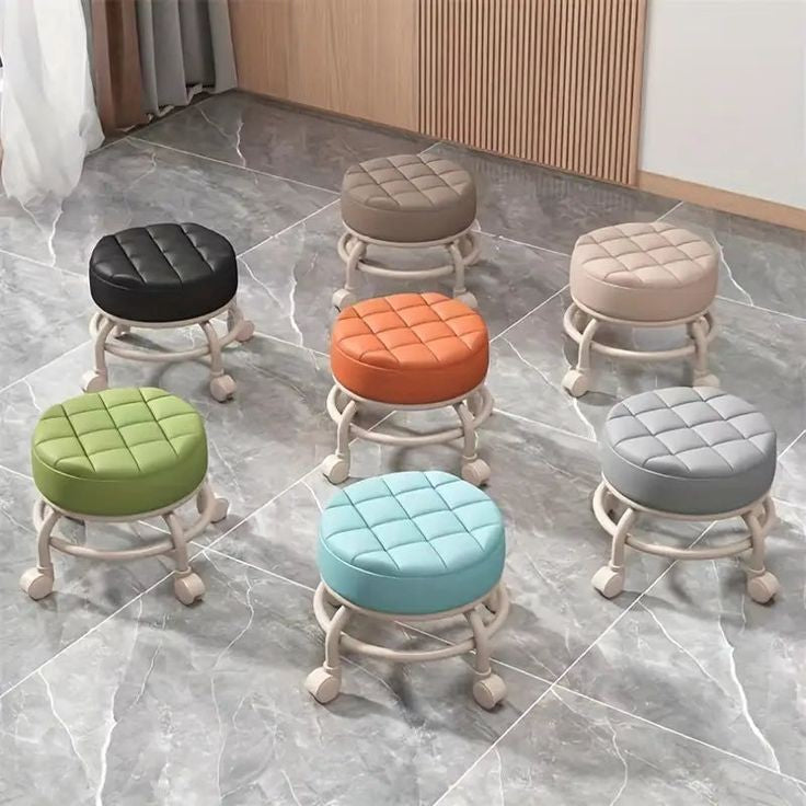 ROLLING STOOL WITH WHEELS