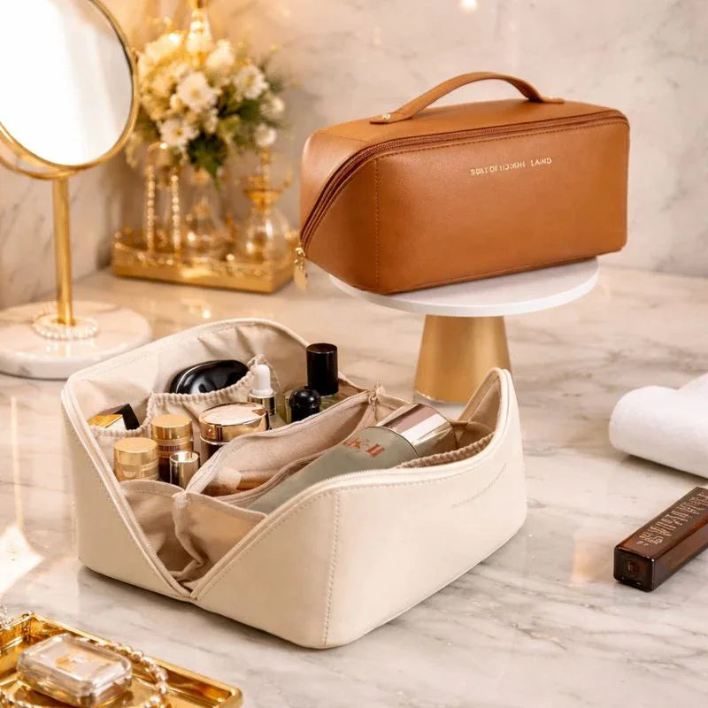 PRODESIRE™ LEATHER COSMETIC POUCH (IMPORTED)