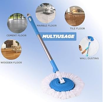 PRODESIRE™ SPIN MOP BUCKET STICK WITH REFILL