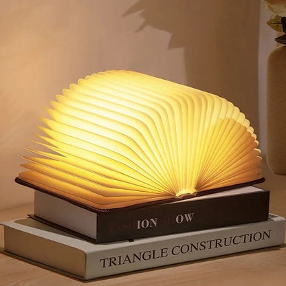 PRODESIRE™ WOODEN LED BOOK LAMP