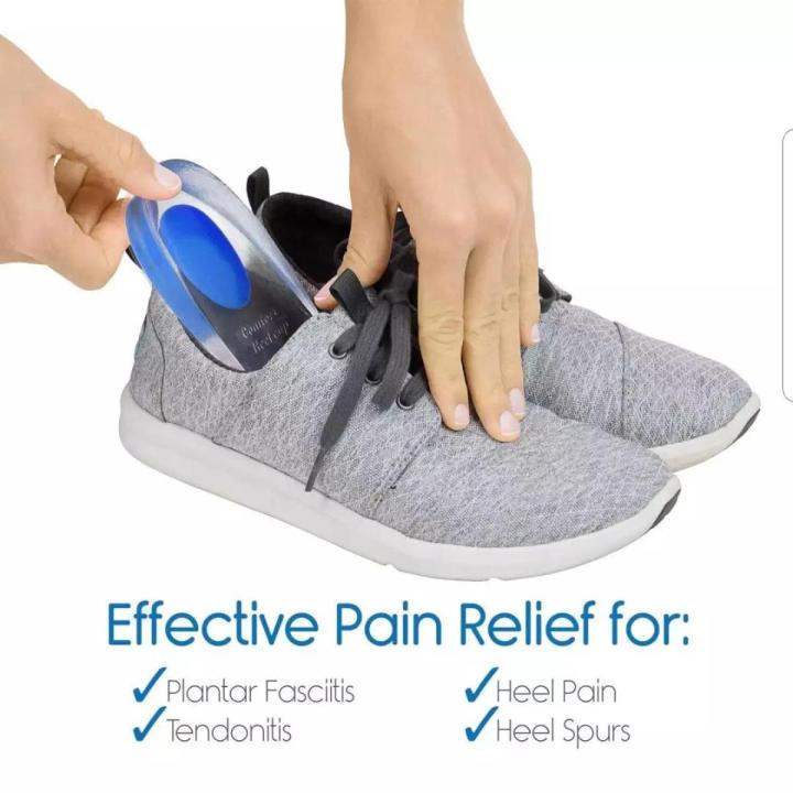 PRODESIRE™ HELICOPTER HEEL ANKLE PAIN | HEEL SPUR SHOE SUPPORT PAD | SILICONE HEEL PAD