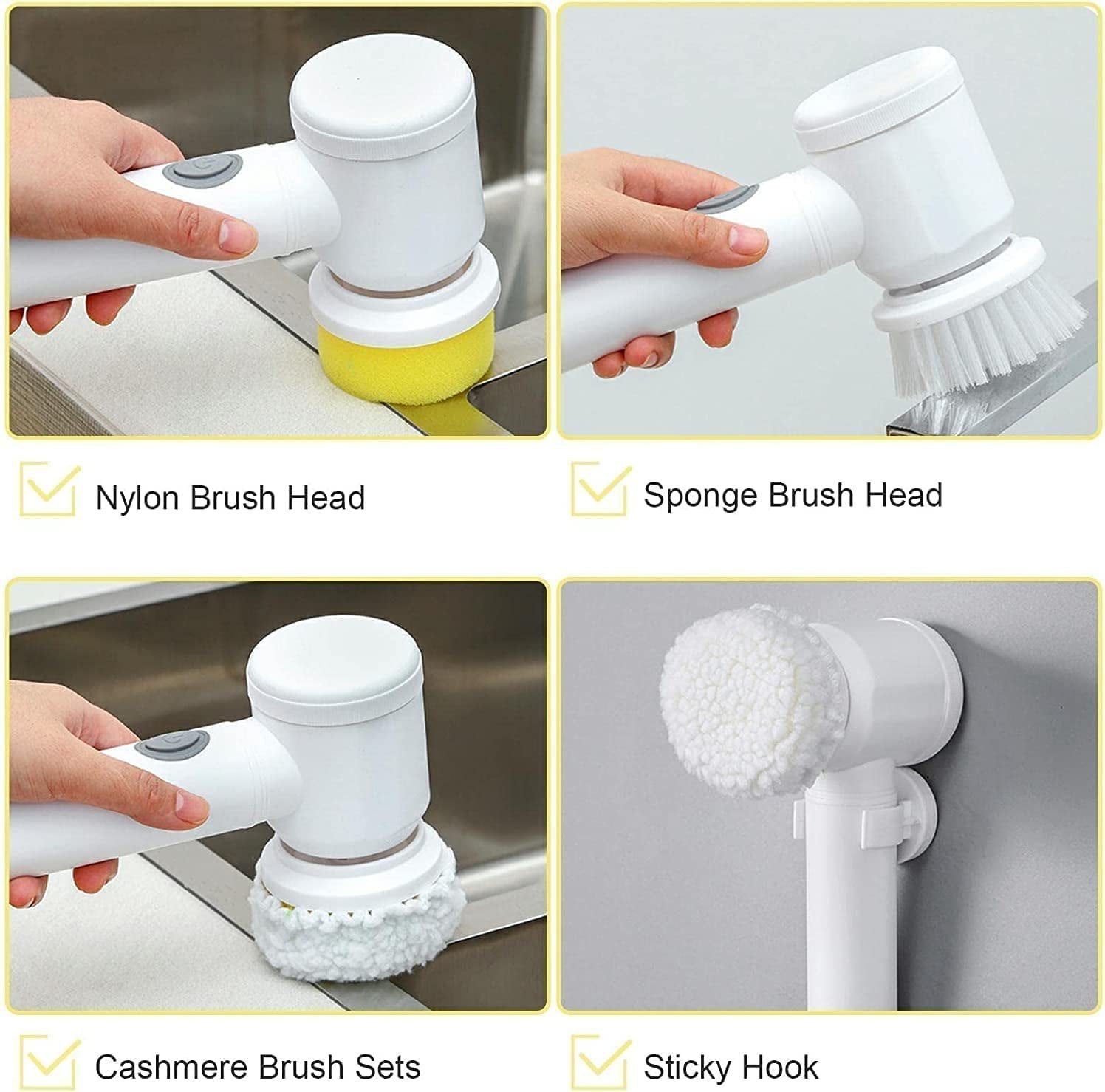 PRODESIRE™ RECHARGEABLE 5IN1 MAGIC BRUSH (IMPORTED)