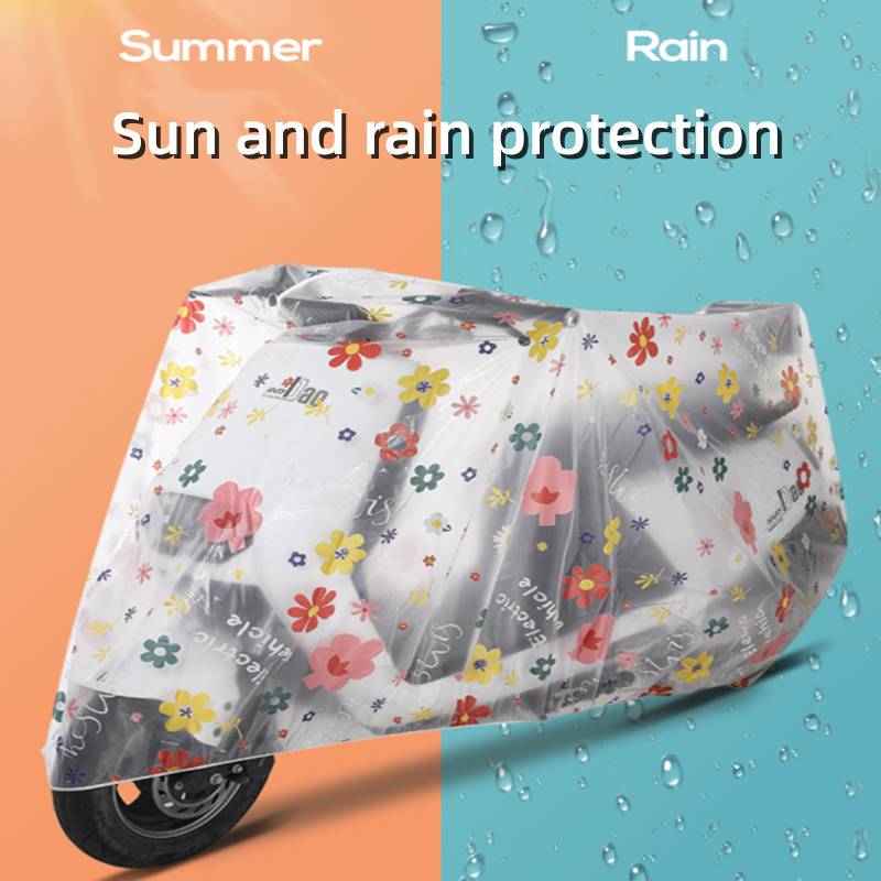 PRODESIRE™ TRANSPARENT MULTICOLOR SCOOTY COVER