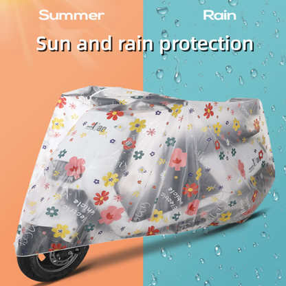 PRODESIRE™ TRANSPARENT MULTICOLOR SCOOTY COVER