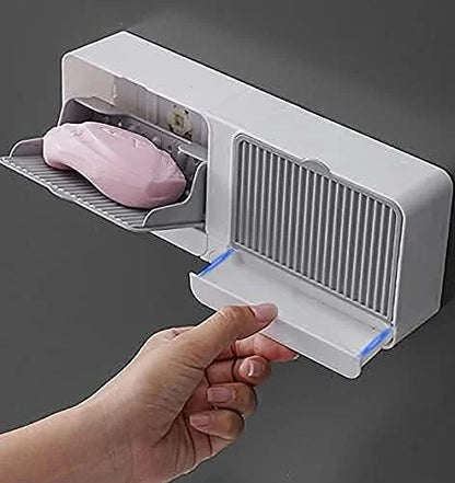 PRODESIRE™ SELF-ADHESIVE WALL MOUNTED DOUBLE SOAP DISH