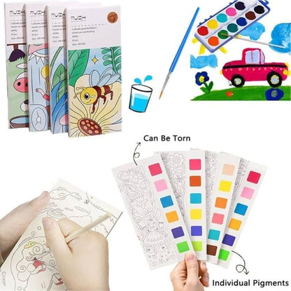 PRODESIRE™ WATERCOLOR BOOK WITH PAINT BRUSH