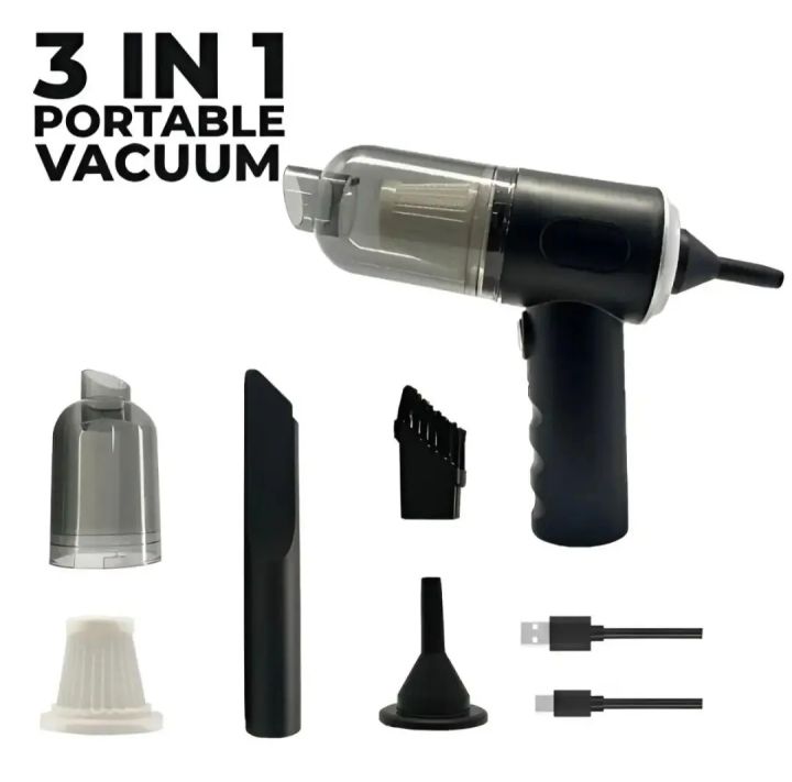 CAR VACUUM CLEANER 3 IN 1