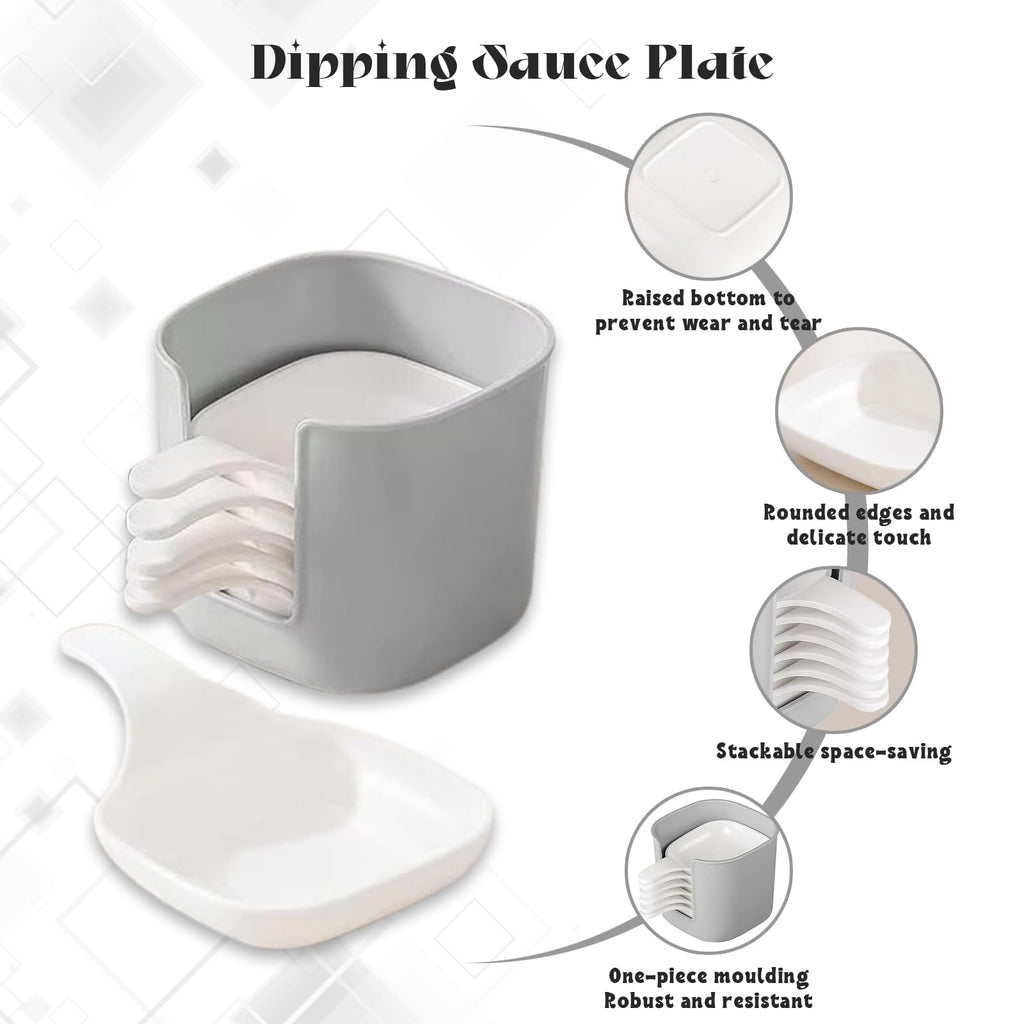 PRODESIRE™ 6PCS MULTI USE SAUCE DIP DISH SET