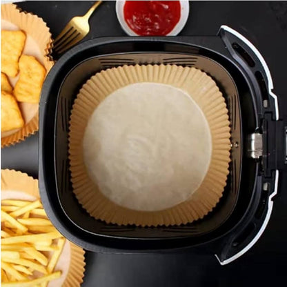 PRODESIRE™ NON-STICK AIR FRYER PAPER PLATES (50 PCS PACK)
