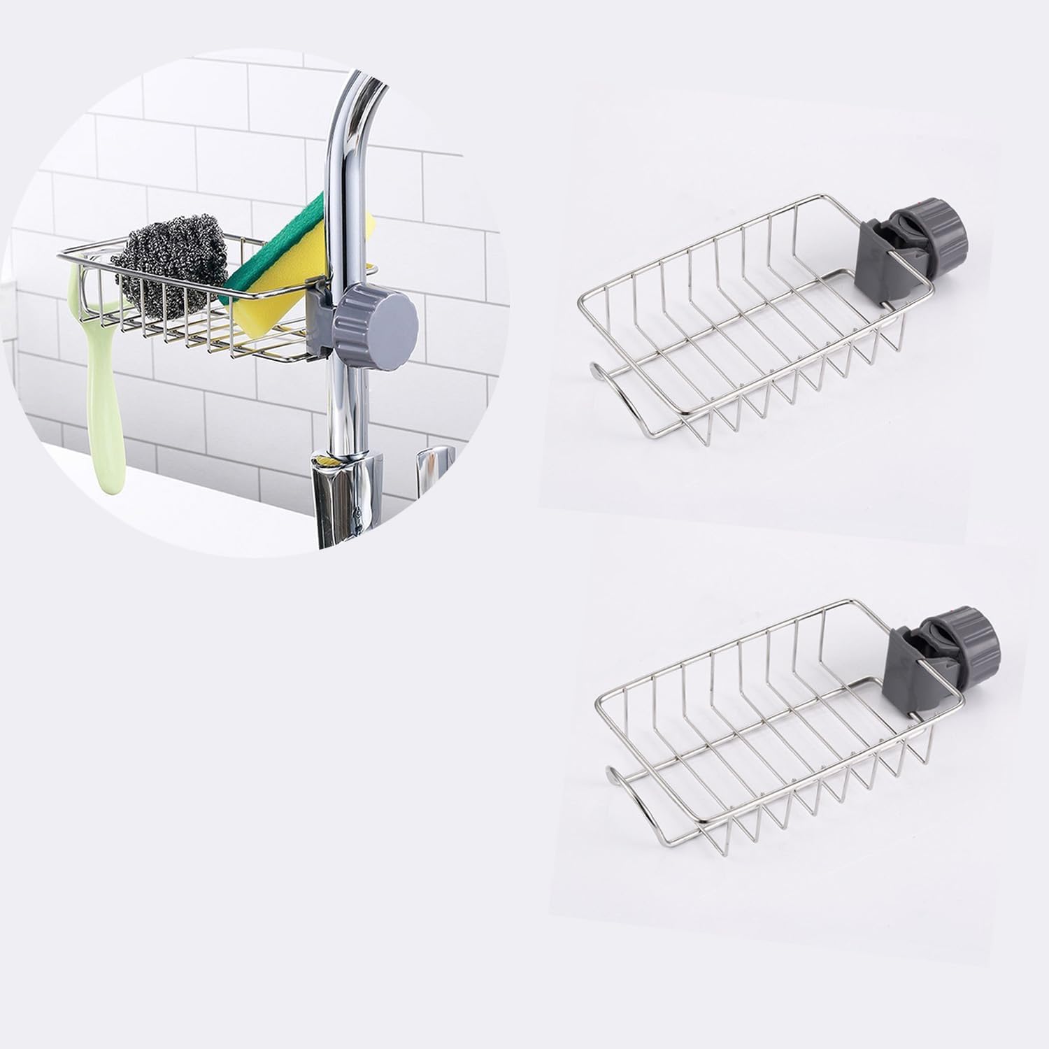 PRODESIRE™ STAINLESS TEEL SINK DRAIN RACK HOLDER