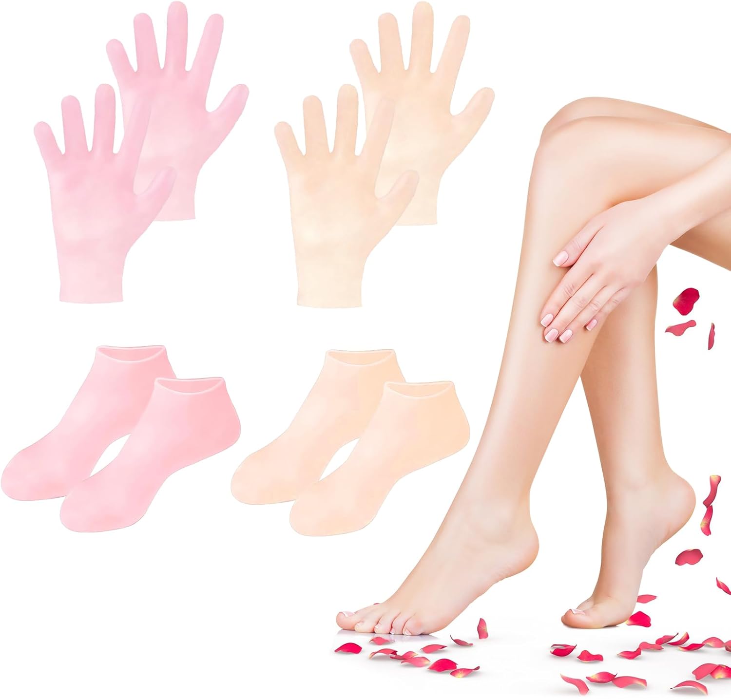 PRODESIRE™ SILICONE GEL SOCKS & GLOVES (COMBO DEAL)