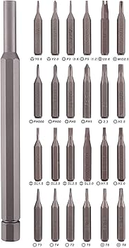 PRODESIRE™ 24 IN 1 MAGNETIC SCREWDRIVER SET MULTIFUNCTION REMOVABLE TOOL KIT MOBILE PHONE REPAIR TOOL POCKET SCREWDRIVER TOOL SET