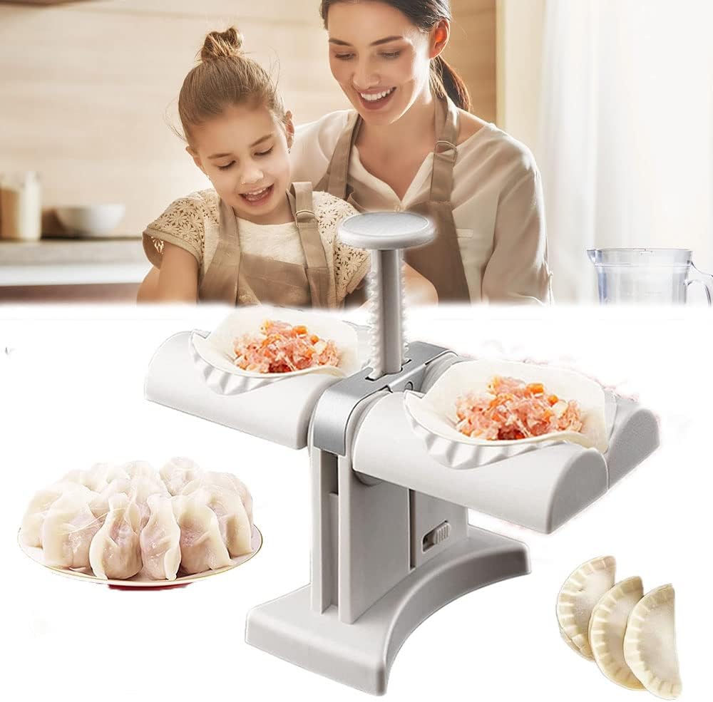 PRODESIRE™ DOUBLE HEAD AUTOMATIC DUMPLING MAKER MACHINE (IMPORTED)