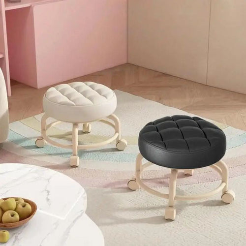 ROLLING STOOL WITH WHEELS
