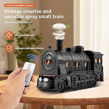 PRODESIRE™ RETRO TRAIN AIR HUMIDIFIER WITH LIGHT