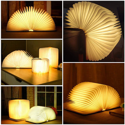 PRODESIRE™ WOODEN LED BOOK LAMP