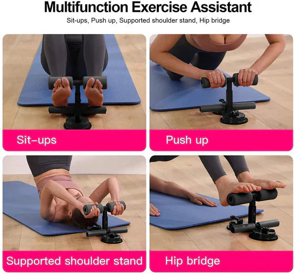 PUSH-UP ASSISTED SIT UP BAR FOR FULL BODY TRAINING