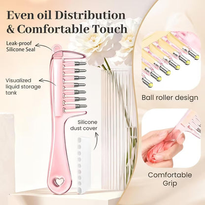 PRODESIRE™ HAIR OIL APPLICATOR COMB | SCALP MASSAGER