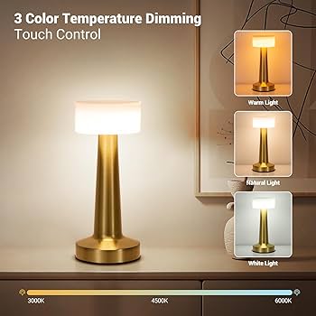 PRODESIRE™ SMART METAL RECHARGEABLE LAMP