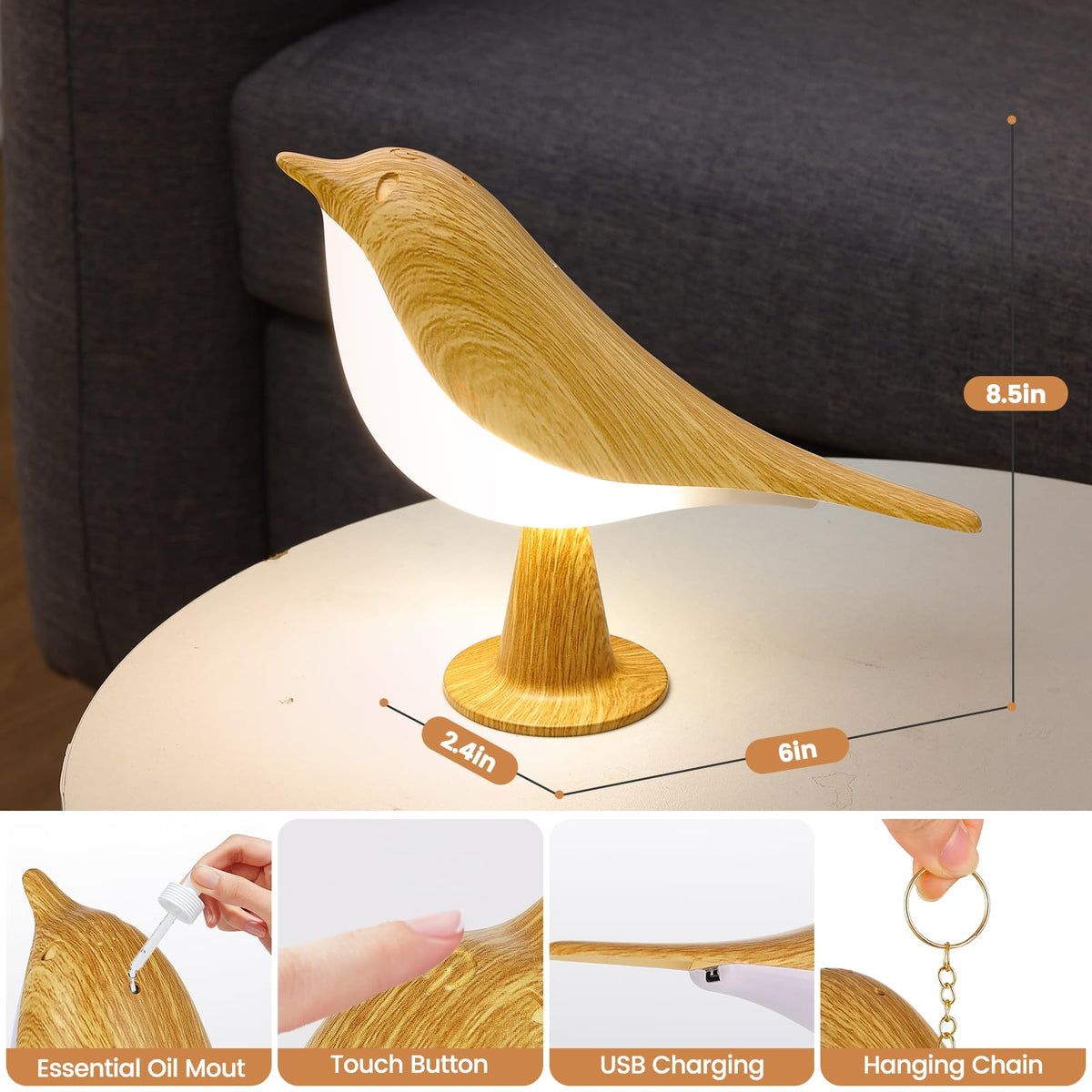 PRODESIRE™ LITTLE BIRD | TOUCH LED BIRD LAMP