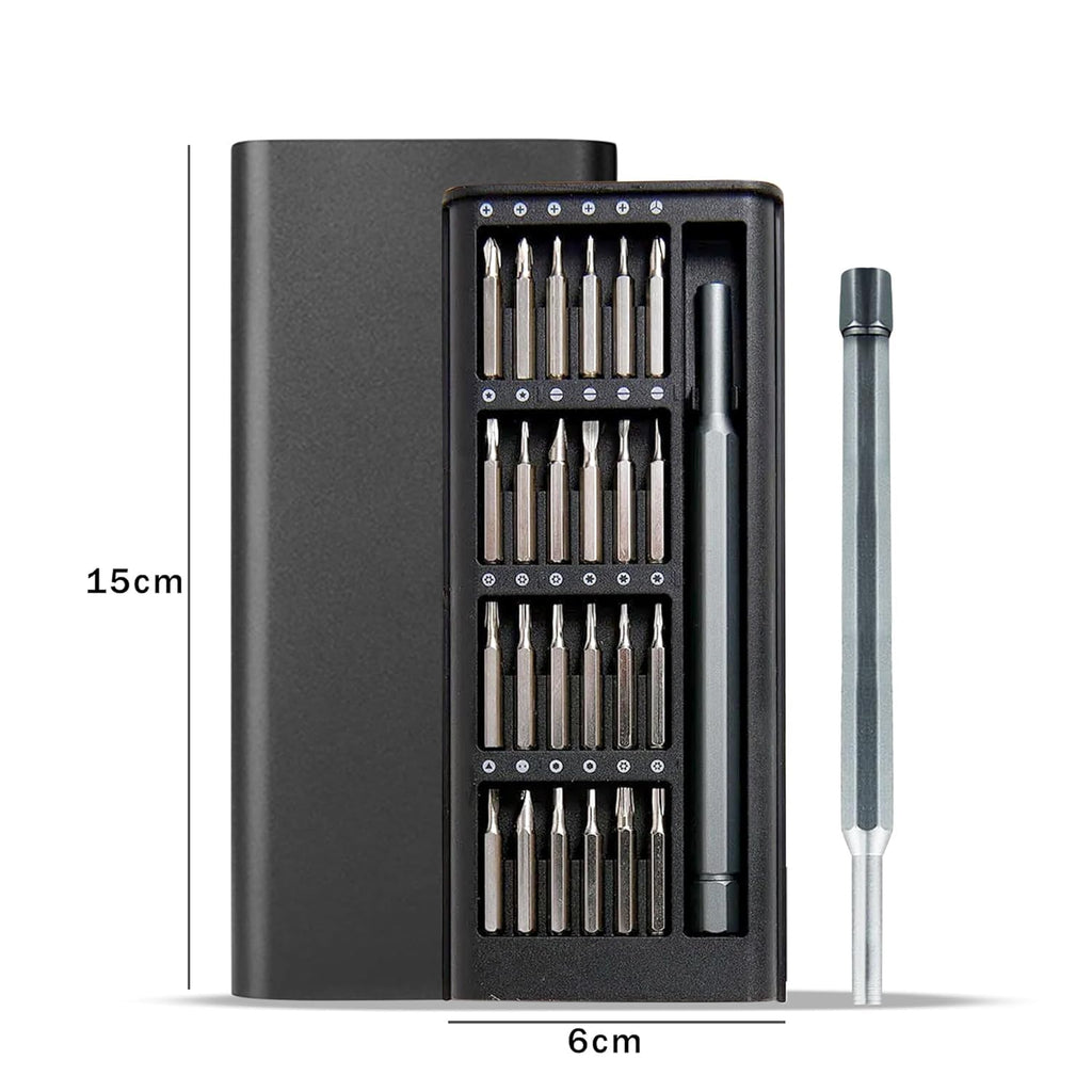 PRODESIRE™ 24 IN 1 MAGNETIC SCREWDRIVER SET MULTIFUNCTION REMOVABLE TOOL KIT MOBILE PHONE REPAIR TOOL POCKET SCREWDRIVER TOOL SET