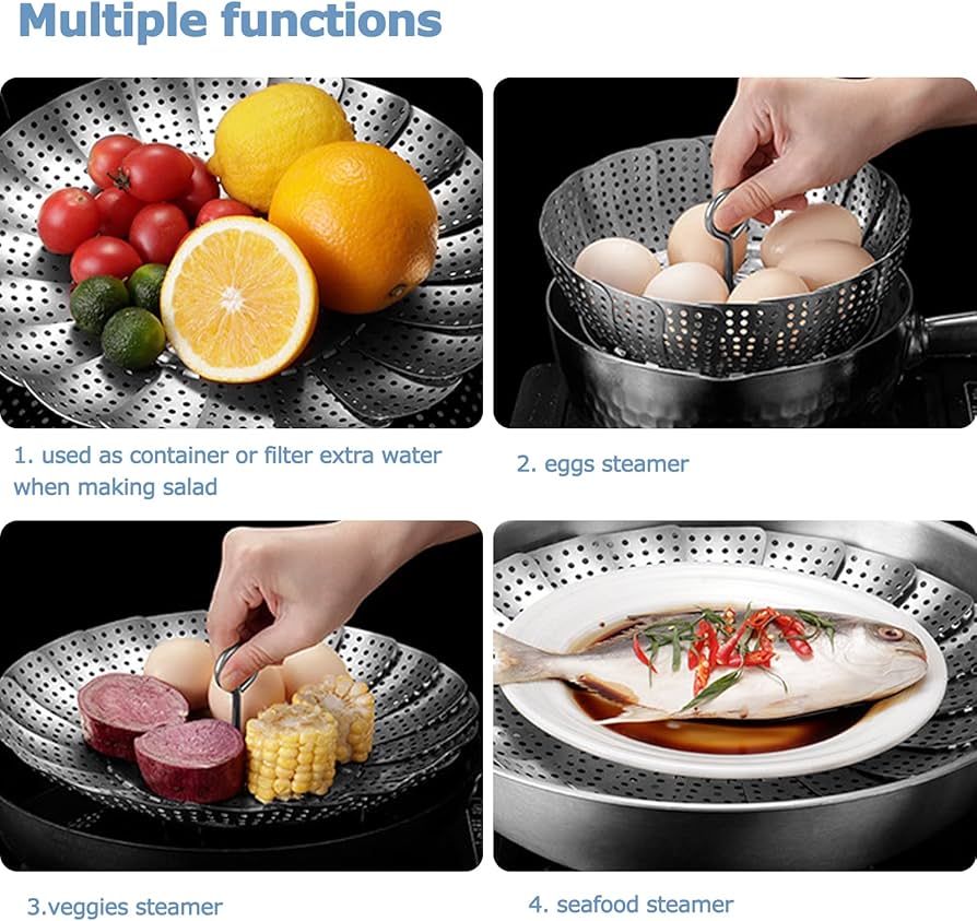 PRODESIRE™ STAINLES STEEL FOOD STEAMER