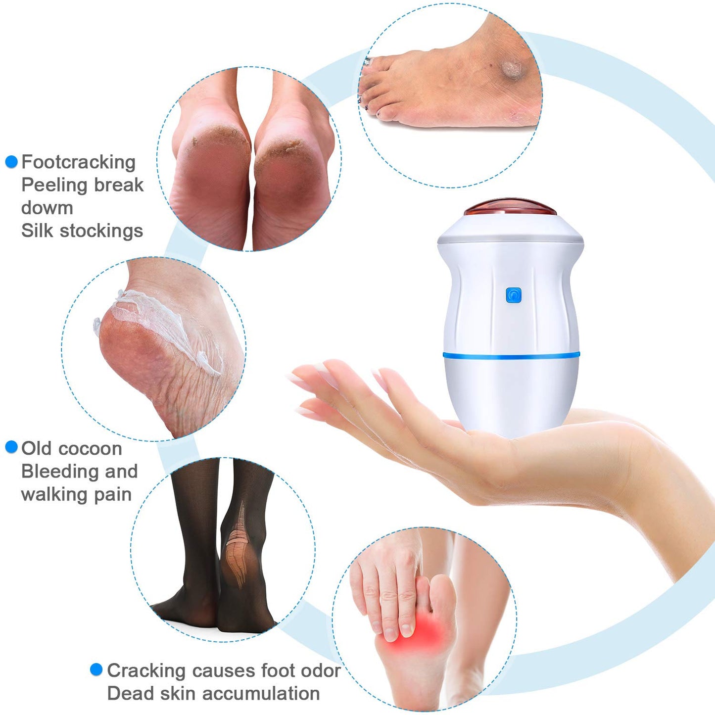 PRODESIRE™ FOOT PEDICURE GRINDER REMOVER & NAIL FILLER TOOL