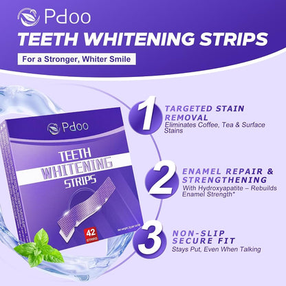PRODESIRE™ PURPLE INSTANT TEETH WHITENING STRIPS