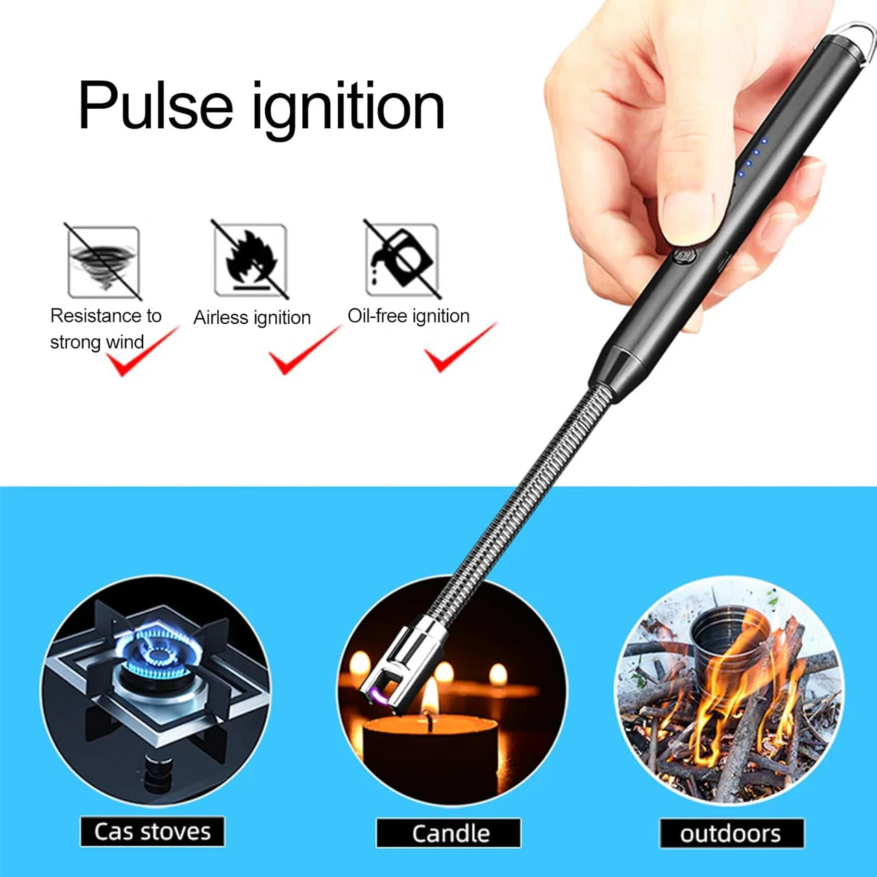 PRODESIRE™ ELECTRIC RECHARGEABLE USB LIGHTER (IMPORTED)