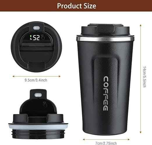 SMART DIGITAL COFFEE MUG WITH DISPLAY