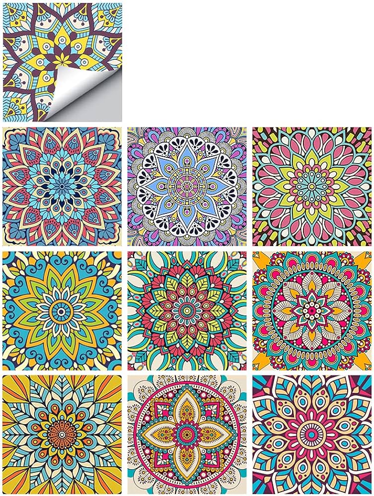 PRODESIRE™ KITCHEN WALL STICKER | TILE STICKER (4.8 X 4.8 INCH)
