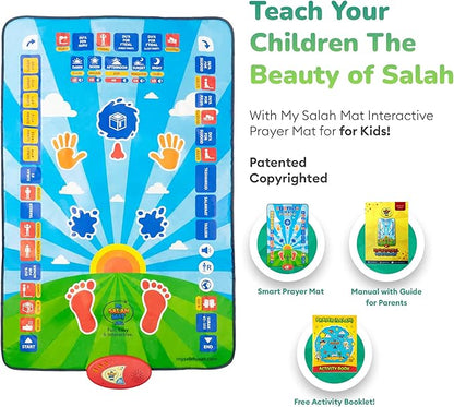 PRODESIRE™ EDUCATIONAL INTERACTIVE KIDS PRAYER MAT (BIG SIZE)