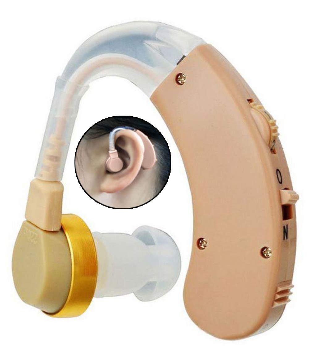 Axon V-163 BTE behind-the-ear hearing aid, battery operated